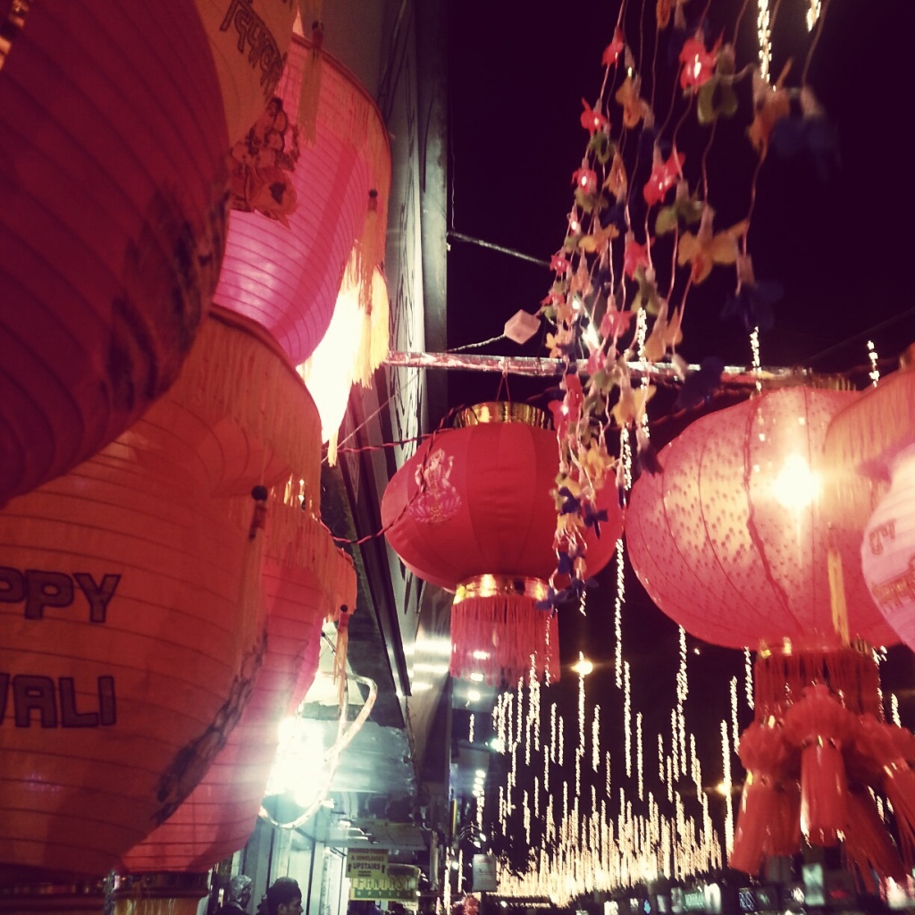 Diwali lanterns at Andheri
